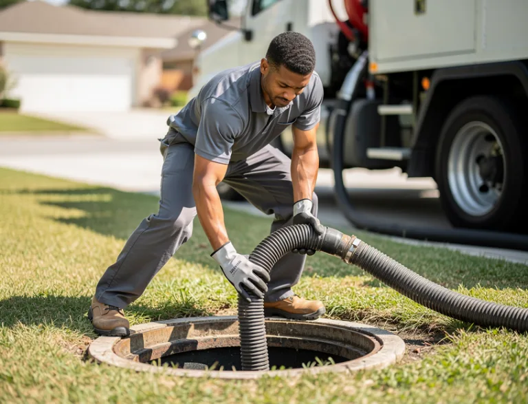 Septic Tank Pumping service in Longview